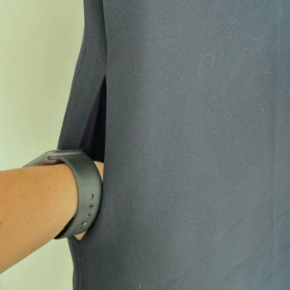 Theory navy blue casual dress with pockets size S - Picture 5 of 6